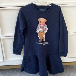 Polo Ralph Lauren bear sweatshirt dress